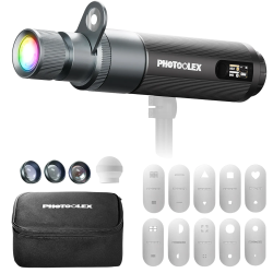 Фотофонарь Photoolex 12W ZOOM Projector Kit