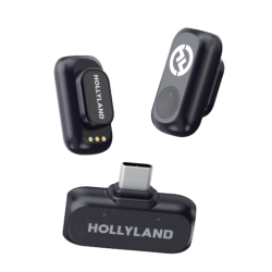 Радиосистема Hollyland Lark A1 Mini Duo (Type-C) Чёрная