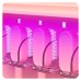 Умный держатель для зубных щеток с дезинфекцией Sothing UV Light Toothbrush Sterilizer Holder Розовый