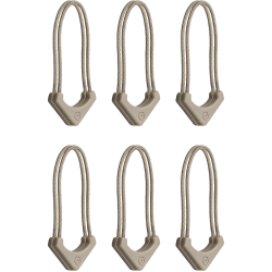 Пуллер-петля для молнии WANDRD WORRYLESS Zipper Puller Бежевая (6 пар) Пуллер-петля для молнии WANDRD WORRYLESS Zipper Puller Бежевая (6 пар)